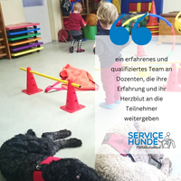 Eine praxisnahe Ausbildung zum Therapiebegleithunde-Team mit einem erfahrenen Dozenten-Team.